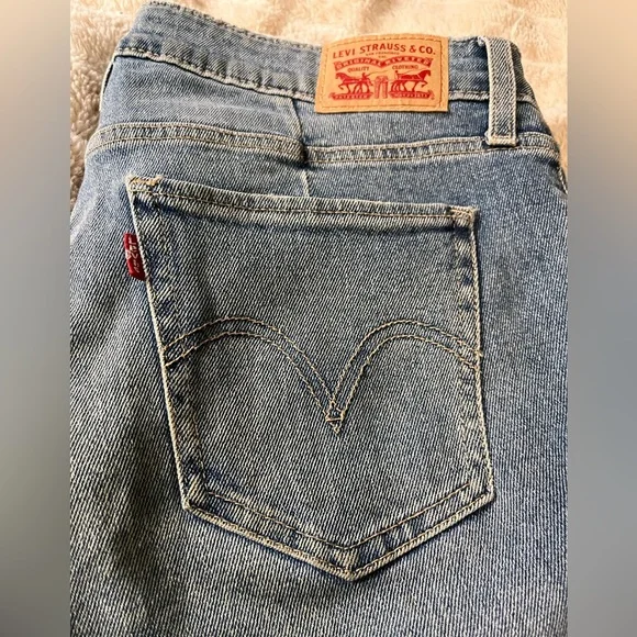 Levi's Jeans Levi Strauss Co Distressed Skinny Jeans Womens